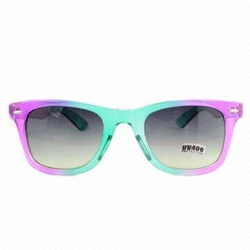 Ladies' sunglasses, scratch-resistant acrylic lenses