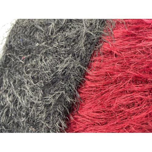 Mesh Pleated Tulle Lurex Knit Fabric