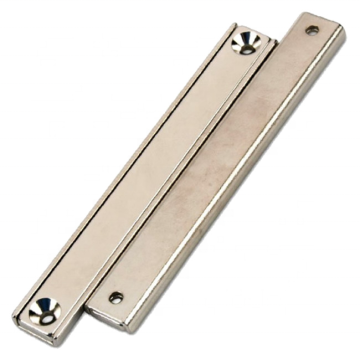 Factory Price N52 High Power Rectangular Magnetic Neodymium Blocks with Countersunk Hole - Waterproof OEM