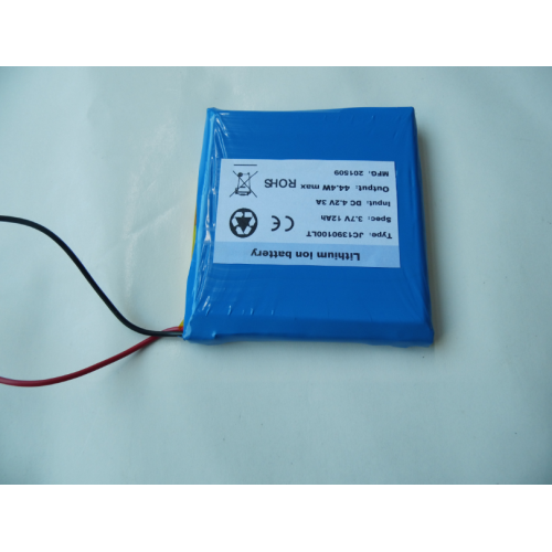 batería de polímero de litio de alta temperatura 3.7v 12ah
