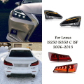 HCMOTIONZ LED LAMPS CAR SET για Lexus IS250 IS350 ISF 2006-2013 TAILLES και ASSINGS