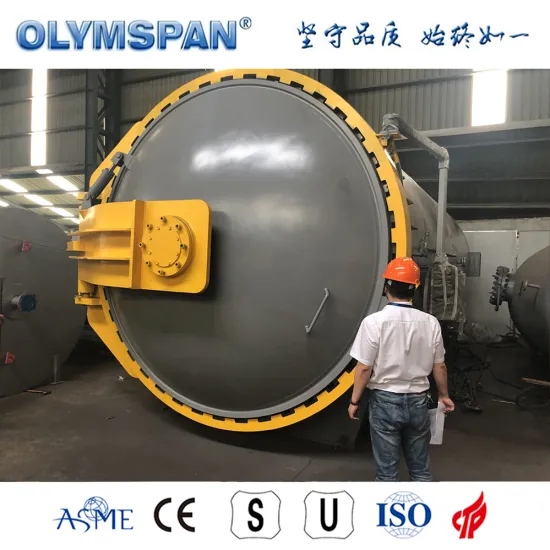 ASME standard fiber glass part bonding autoclave