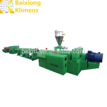 pvc pipe extrusion line with ten stations belling machine