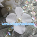 5M Satin Flower Crystal String Perle Girlande Hochzeit Tischdekoration