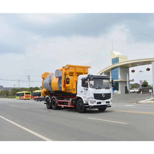 Municipal sanitation garbage truck