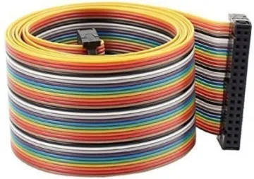 34 Pin Connector IDC Flat Rainbow cable