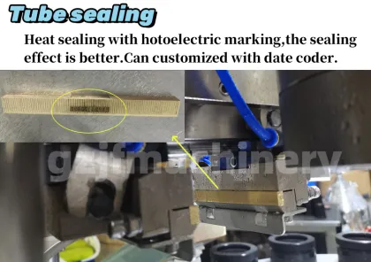 JINFENG Automatic Cosmetic Cream Tube Filling Machine