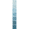 Blue Gradual Change Glass Mosaic Tile