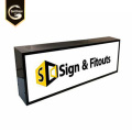 Large illuminated light box sign