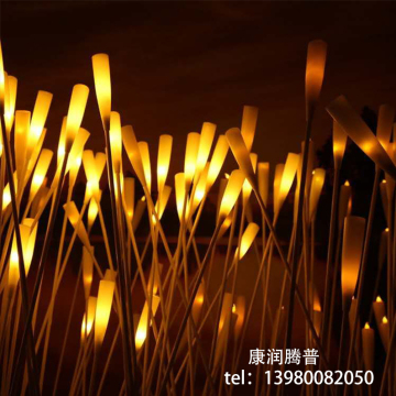 Indywidualna lampa trzcinowa z matowego akrylu