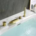 Shamanda Bathtub Faucet Spout with Hand Shower Set