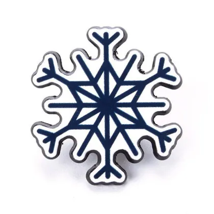 Christmas Frosty Scarf Snowman Enamel Pins