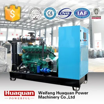 50kw Natural gas/biogas/gas generator with stamford alternator