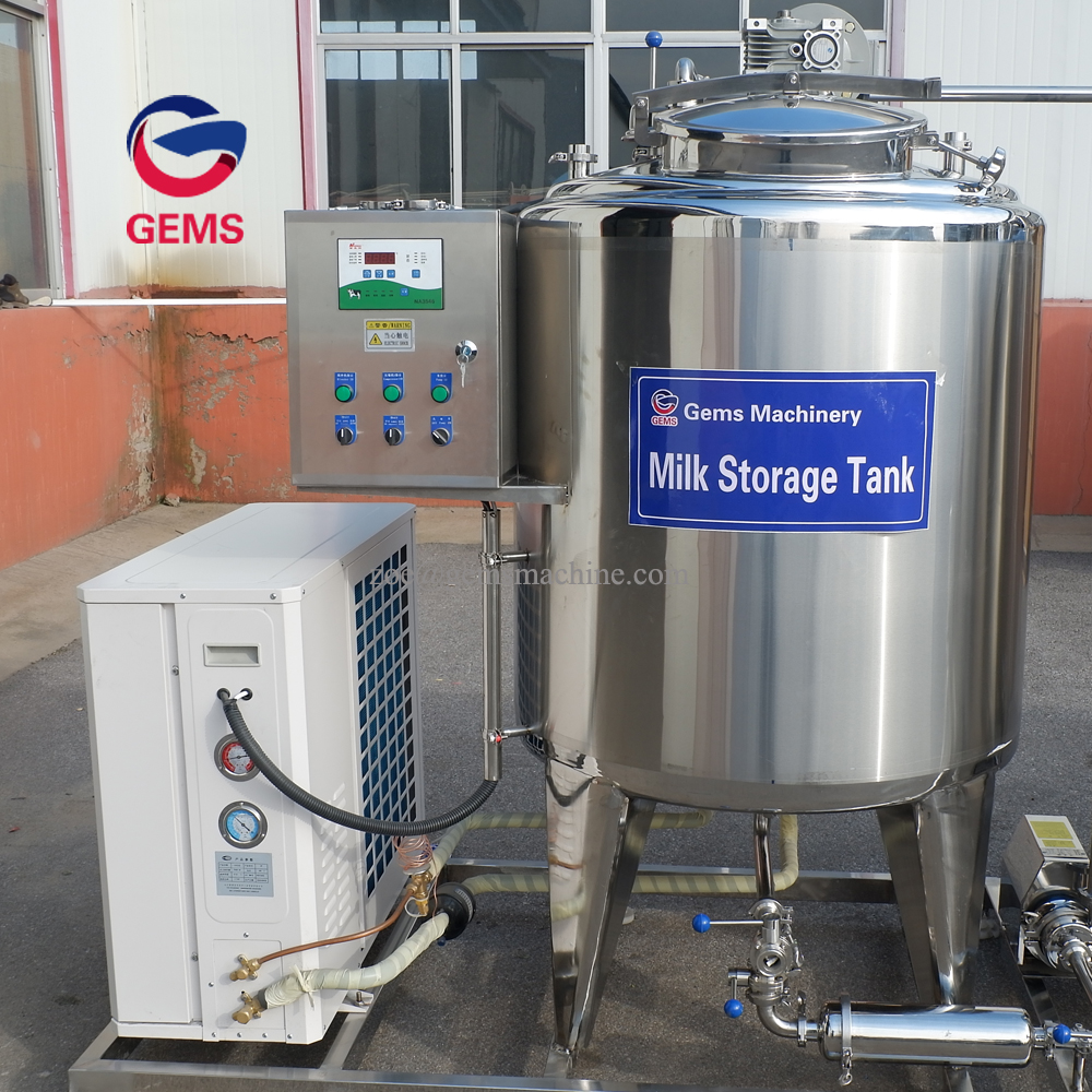 Horizontal Raw Milk Storage Milk Tank Storage 5000L