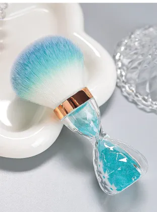 New Hourglass Handle Nail Clean Brush