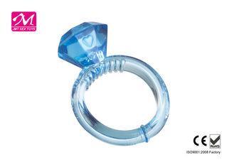 Soft TPR Flower Cock Rings in Diamond Shape With Real Feell