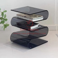 Plexiglass makeup storage display stand home furniture