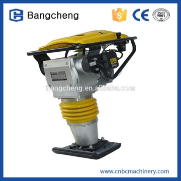Best spare parts Imported yellow bellow soil tamping rammer with Mix fuel and oil easy starting low-noise operation