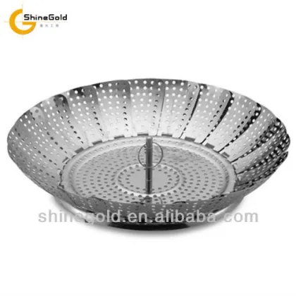Stainless steel food steamer