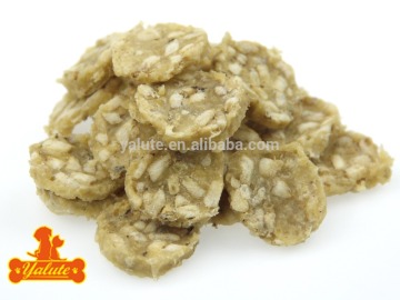 Rawhide and chicken chips private label dog treats