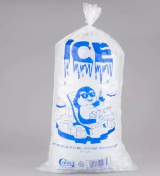 Portable Disposable Ice cube freezer Bag