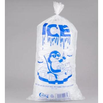 Portable Disposable Ice cube freezer Bag