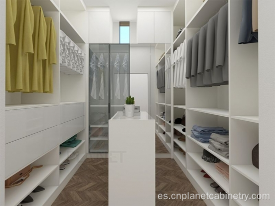 Puerta corrediza de madera Muebles de dormitorio de dormitorio Armario