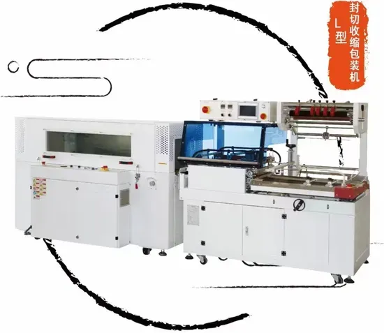Fully Automated Sealing and Cutting Machine for Heat Shrink Film Cosmetic Packaging