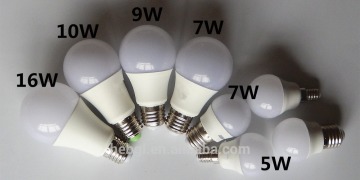 12W A60 E27 LED bulb LED Aluminum plastic bulb 12W