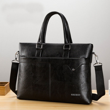 Business PU Leather Briefcases Wholesale Men's Bags