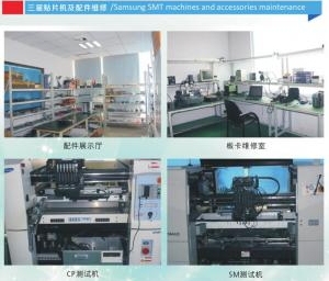 Samsung CP40/cp45/SM321/SM411 /SM421 SMT machines and accessories maintenance in SMT area.