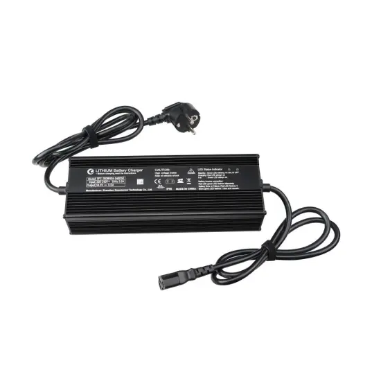 Battery Charger 72V 3.2A Battery Charger Adjustable Current Portable Power Adapter for 72V Lithium Iron Battery packs(3.2A)