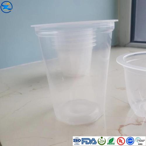 Customize Glossy Transluscent PP Cup Food Container