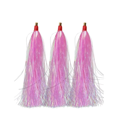 Wholesale Bucktail Rigs: Mylar Slider Flash Teasers