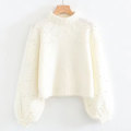 Women's Chunky Sweater Crewneck Sweater