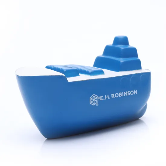 Stress Relief Container Ship Toy: Foam Ball Cargo Ship