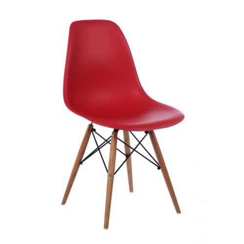 Réplica de cadeira de jantar de plástico Eames dsw