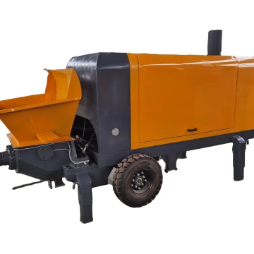 Portable Mini Pumpcrete Machine with Diesel Engine for Construction - 30mm to 200mm