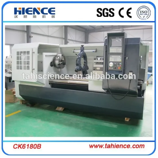 High precision lathe CK6180 Big Bore and High Speed Horizontal cnc lathe machine