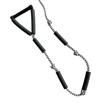Adjustable Wakesurf Rope with Handle and 4 Floats