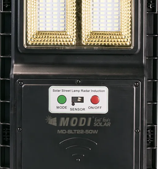 All-in-one solar street light for the suburbs
