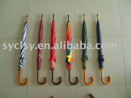 wooden umbrella(umbrella,straight umbrella,promotional umbrella)