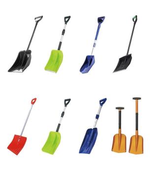 Tragbare Push Snow Shovel: Einfacher Wintergeis-Werkzeug für die Verwendung von One-the-Go
