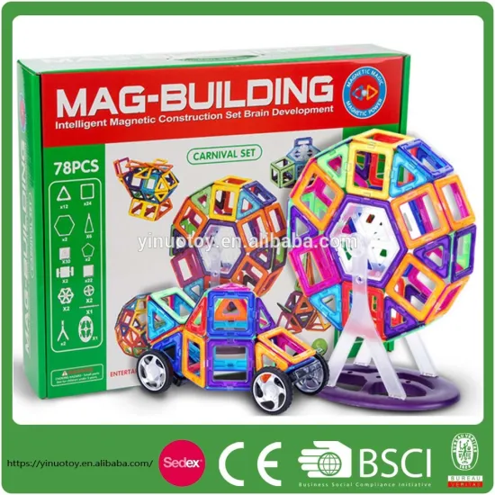 Good Quality Customized Magformers Building Block Educational Toys Kids
