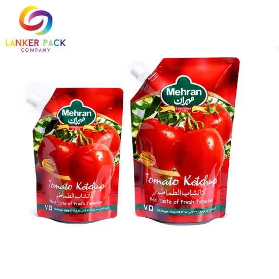 ECO Friendly Resealable Spout Stand Up Food Pouch