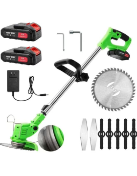 Hierkin Battery-Powered Grass Cutting Machine: Ένα ολοκληρωμένο εργαλείο ηλεκτρικής ενέργειας και ζιζανίων