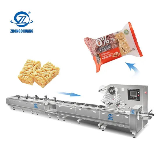 Automatic Chocolate Bar Biscuit Cake Packaging Line (Paketleme Makinesi)