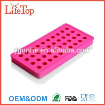 DIY MINI Silicone Ice Ball Ice Tray Mould Pudding Tool Jelly Mold (Round)