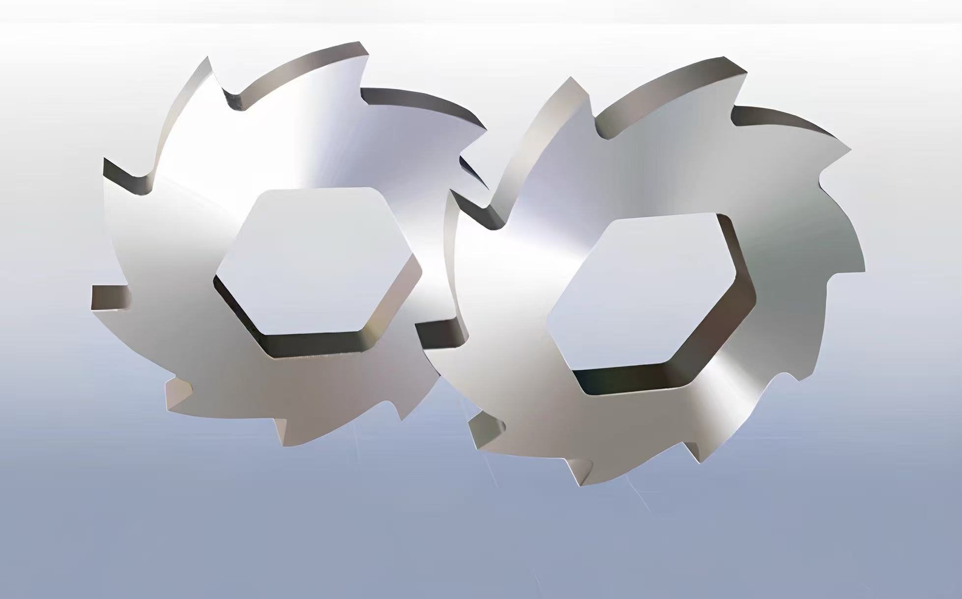 Bilah pisau pencincang aci double perindustrian