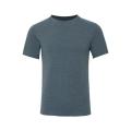 Men's Casual Wear Dark gray Short-sleeved Men's Shirt Supplier